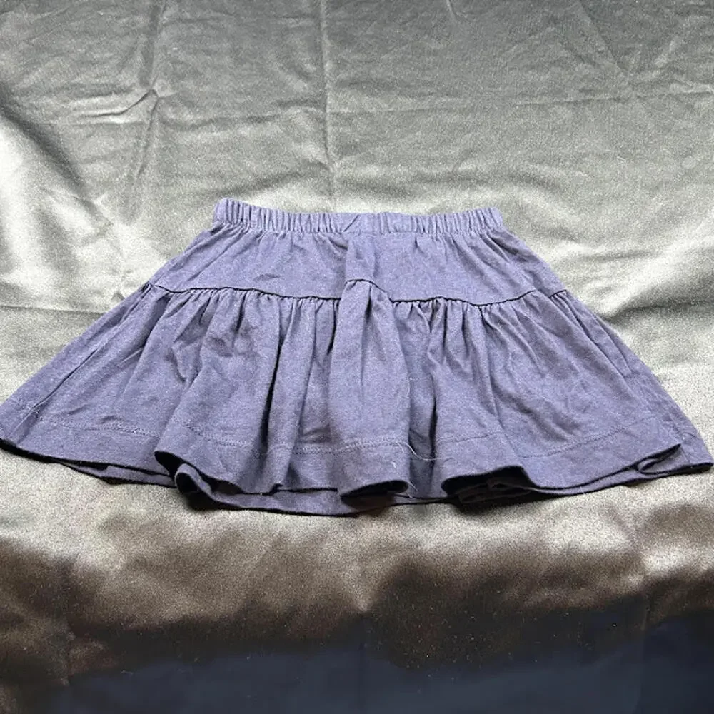 OshKosh‎ B’gosh Girls Skirt 4T Navy Blue Faux Tie NWT